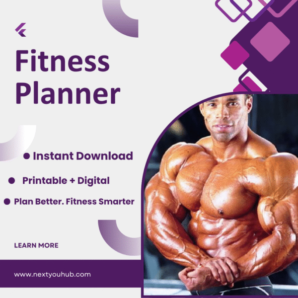 Ultimate Fitness Planner 2026 – Track Workouts, Diet & Achieve Your Health Goals